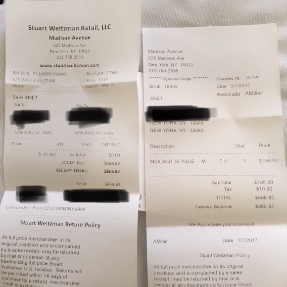 Stuart Weitzman OTK Midland Boots - Picture 7 of 8